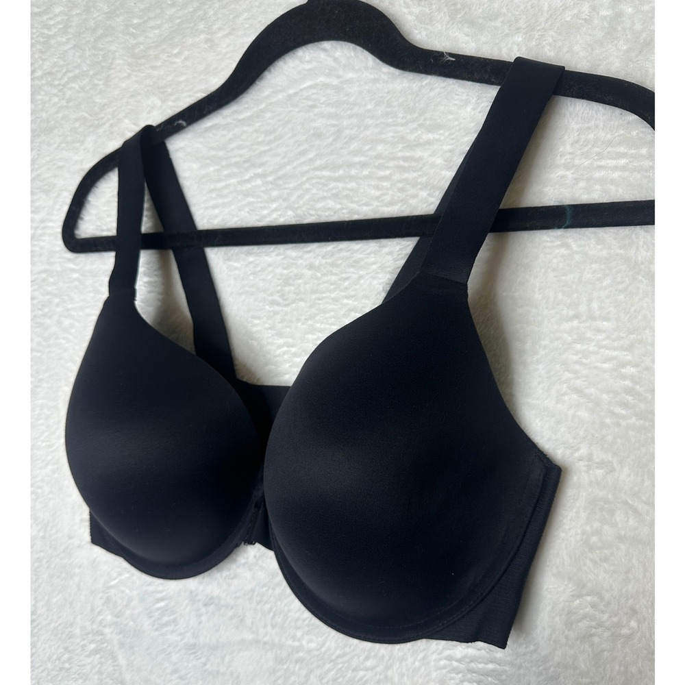 Spanx Bra-llelujah Front-Closure Bra Women 38D Black Full Coverage - Picture 3 of 8